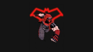 Red Hood, Superheroes, Minimalism, Minimalist, Artist, Artwork, Digital Art, 4K wallpaper