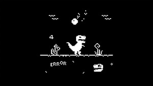 Dino, Dark, Black, Artist, Artwork, Digital Art, 4K wallpaper