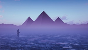 Pyramid, Artist, Artwork, Digital Art, 4K wallpaper