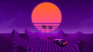Retrowave, Synthwave, Artist, Artwork, Digital Art, Deviantart, 4K wallpaper