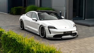 Porsche Taycan, Prior Design, Aerodynamic Package, 4K wallpaper