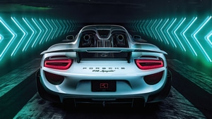 Porsche 918, Porsche, 2021 Cars, Cars, Behance, 4K wallpaper