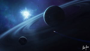 Planet, Digital Universe, Artist, Artwork, Digital Art, Artstation, 4K wallpaper