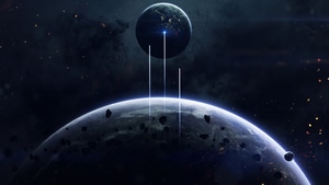 Planet, Space, Artist, Artwork, Digital Art, Digital Universe, 4K wallpaper