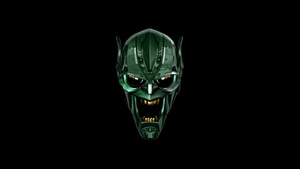 Goblin, Supervillain, Superheroes, Artist, Artwork, Digital Art, Minimalism, Minimalist, Dark, Black, 4K wallpaper