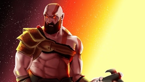 Kratos, God Of War 4, God Of War, Games, Ps Games, Artist, Digital Art, Deviantart, Artstation, 4K wallpaper