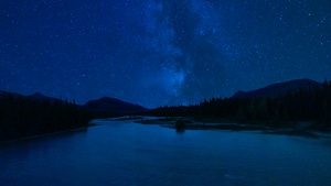 Milky Way, Stars, Lake, Nature, 4K wallpaper