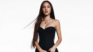 Olivia Rodrigo, Celebrities, Girls, Music, Black Dress, 4K wallpaper