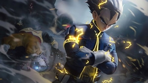 Vegeta, Dragon Ball, Anime, Artist, Artwork, Digital Art, Behance, 4K wallpaper