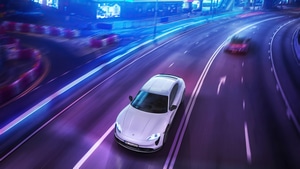 Porsche Taycan Turbo S, Porsche, Cars, 2021 Cars, 4K wallpaper