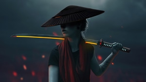 Sword, Artist, Artwork, Digital Art, 4K wallpaper