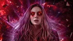 Wanda Vision, Scarlet Witch, Tv Shows, Poster, Artstation, 4K wallpaper