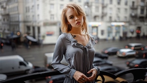 Anastasia Shcheglova, Girls, Model, 4K wallpaper