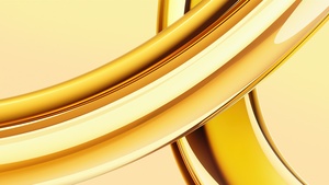 iMac 2023, Golden yellow, Stock, Abstract background, 4K wallpaper
