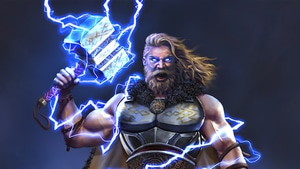 Thor, Superheroes, Artist, Artwork, Digital Art, Artstation, 4K wallpaper