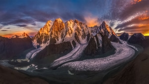 Cliff, Mountains, Nature, 4K wallpaper