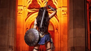 Wonder Woman, Superheroes, Cosplay, 4K wallpaper
