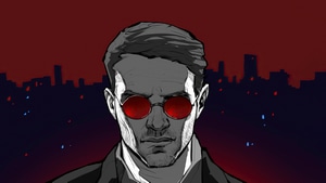 Daredevil, Superheroes, Minimalism, Minimalist, Artist, Artwork, Digital Art, Artstation, 4K wallpaper