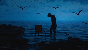 Alone, Lonely, Artist, Artwork, Digital Art, 4K wallpaper