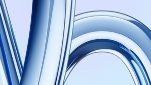 iMac 2023, Stock, Abstract background, Blue abstract, 4K wallpaper