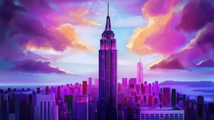 Buildings, Minimalism, Minimalist, Artist, Artwork, Digital Art, 4K wallpaper