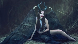 Maleficent, Movies, Cosplay, 4K wallpaper