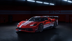 Ferrari 296 Challenge, Hybrid sports car, 2023, 4K wallpaper