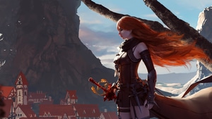 Warrior, Red Head, Artist, Artwork, Digital Art, Deviantart, 4K wallpaper