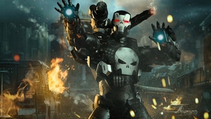 War Machine, Punisher, Superheroes, Artist, Artwork, Digital Art, Behance, 4K wallpaper