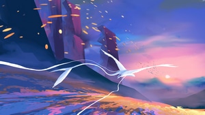 Birds, Artist, Artwork, Digital Art, Artstation, 4K wallpaper