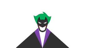 Joker, Supervillain, Superheroes, Minimalism, Minimalist, Artist, Artwork, Digital Art, 4K wallpaper