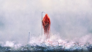 Grim Reaper, Artist, Artwork, Digital Art, 4K wallpaper