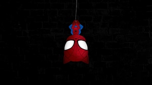 Spiderman, Superheroes, Minimalism, Minimalist, Dark, Black, Artist, Artwork, Digital Art, 4K wallpaper