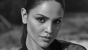 Eiza Gonzalez, Music, Celebrities, Girls, Monochrome, Black And White, 4K wallpaper