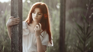 Girls, Model, Rose, Photography, 4K wallpaper