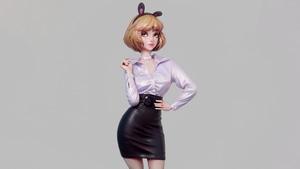Anime Girl, Anime, Artist, Artwork, Digital Art, Artstation, 4K wallpaper