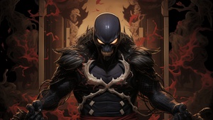 Venom, Samurai, 4K wallpaper