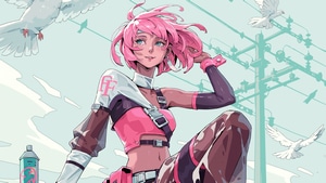 Anime Girl, Anime, Artist, Artwork, Digital Art, Artstation, 4K wallpaper