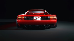 Ferrari Testarossa, Ferrari, Cars, Artstation, 4K wallpaper