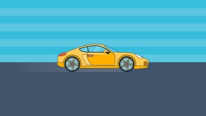 Porsche, Minimalism, Minimalist, Artist, Artwork, Digital Art, 4K wallpaper