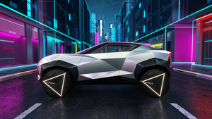 Nissan Hyper Punk, EV Concept, Nissan Hyper EV, Cyberpunk, 4K wallpaper