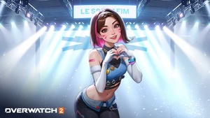 DVa, Le Sserafim, Overwatch 2, Skin, K-pop, 4K wallpaper