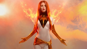 Jean Grey, X Men, Cosplay, Superheroes, 4K wallpaper
