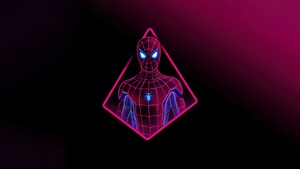 Spiderman, Superheroes, Artist, Artwork, Digital Art, Minimalism, Minimalist, Behance, 4K wallpaper