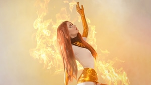 Jean Grey, Superheroes, Cosplay, 4K wallpaper