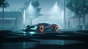 Lamborghini Terzo Millennio, Lamborghini, Concept Cars, Electric Cars, Cars, Behance, 4K wallpaper