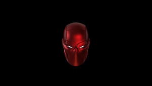 Red Hood, Superheroes, Minimalism, Minimalist, Dark, Black, Artstation, Artist, Artwork, Digital Art, Oled, 4K wallpaper