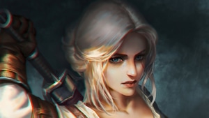 Witcher, Ciri, Games, Artist, Artwork, Digital Art, Artstation, 4K wallpaper