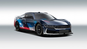 Ford Mustang, NASCAR Race Car, 2024, 4K wallpaper