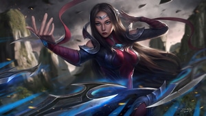 Irelia, League Of Legends, 2021 Games, Games, Artist, Artwork, Digital Art, Artstation, 4K wallpaper